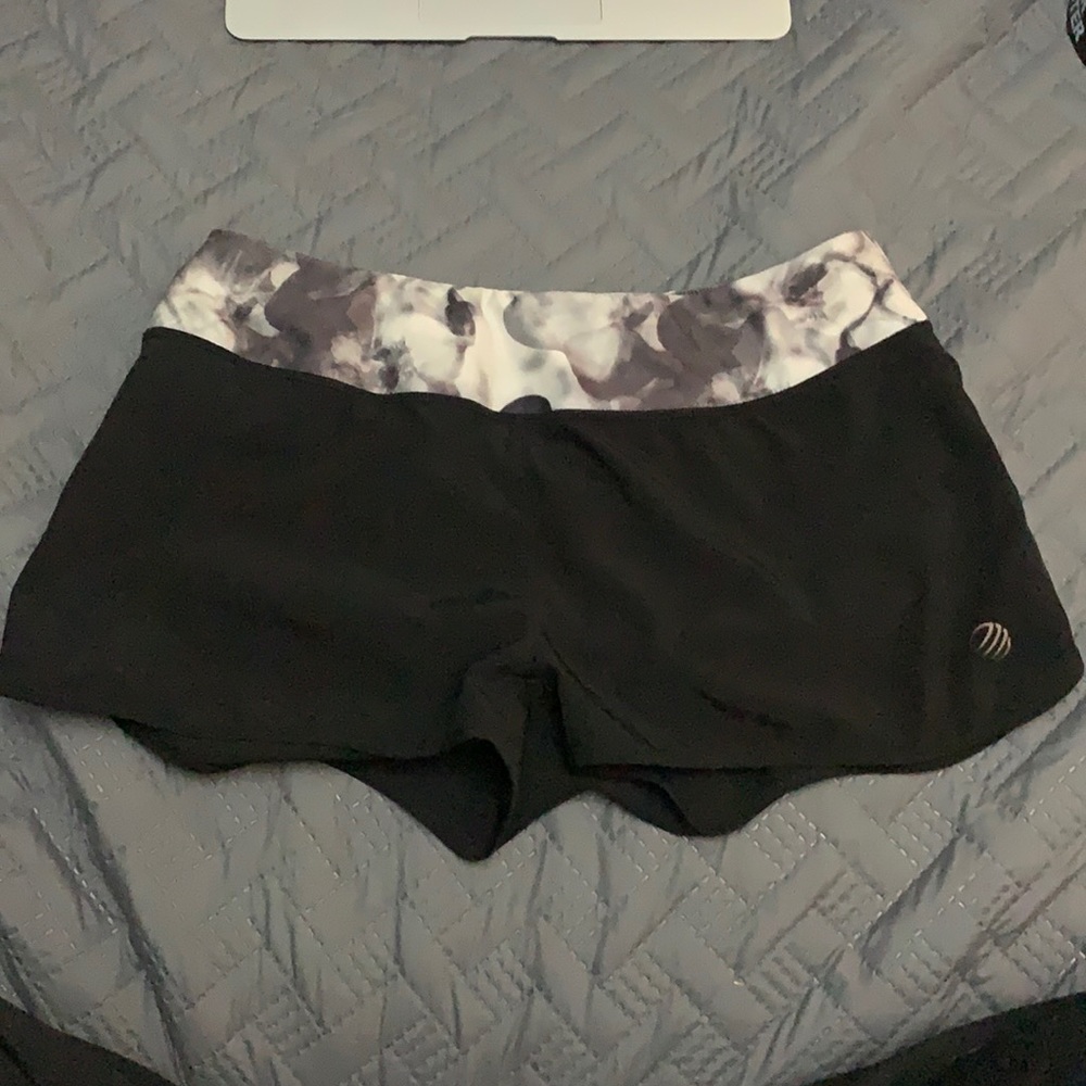 Black running shorts!